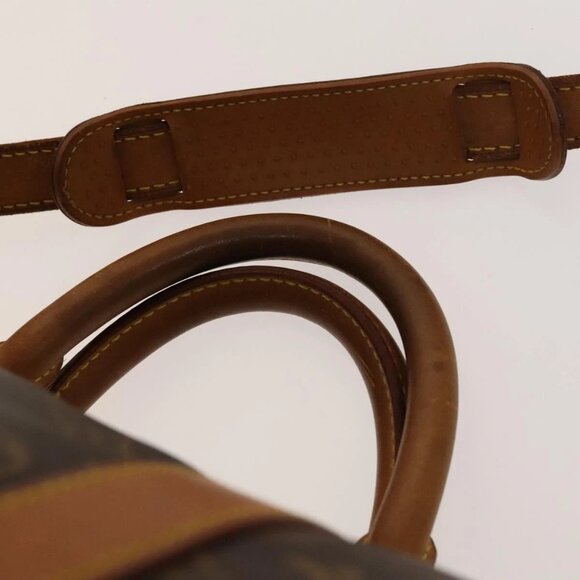 LOUIS VUITTON Monogram Keepall Bandouliere 55 Boston Bag M41414 LV Auth 134849 - Picture 9 of 16